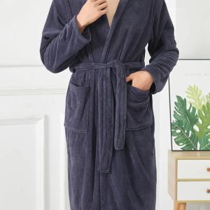 Peignoir de Bain Chaud avec Capuche