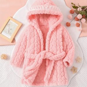 Peignoir de Bain Enfant En Polaire