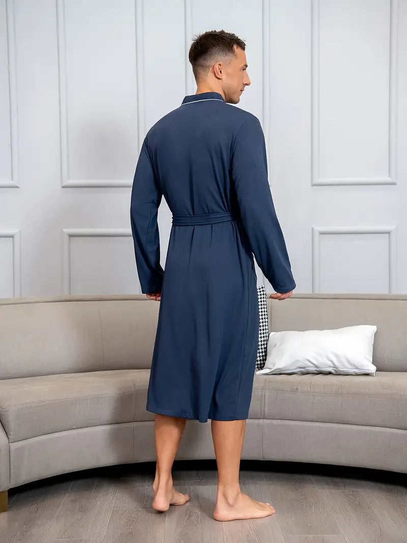 Peignoir de Bain Doux avec Poches – Image 2