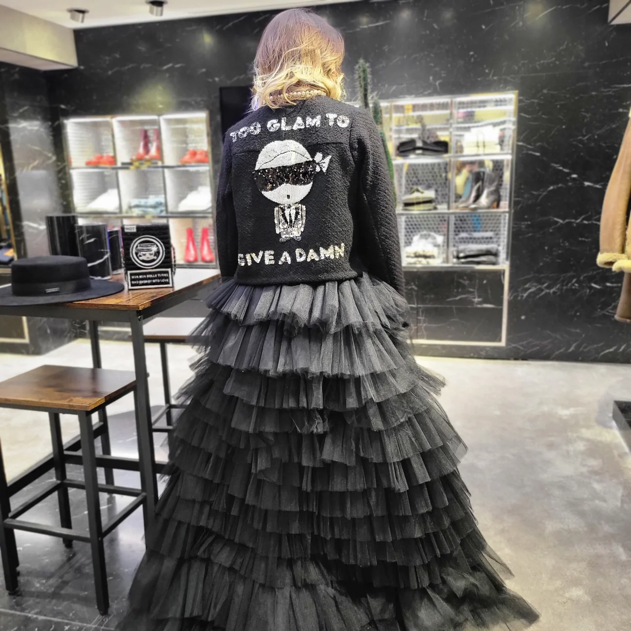 "TOO GLAM" TWEET JACKET – Image 3