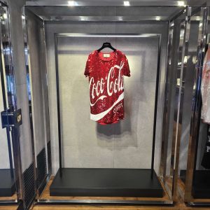 "COCO COLA" SEQUINS T-DRESS