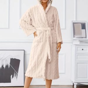 Peignoir de Bain Éponge Moelleux