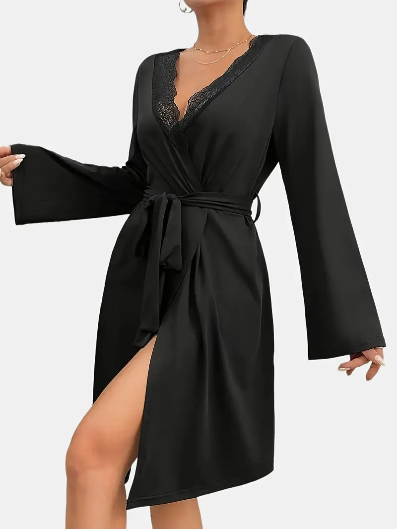 Peignoir Doux en Satin soie – Image 3