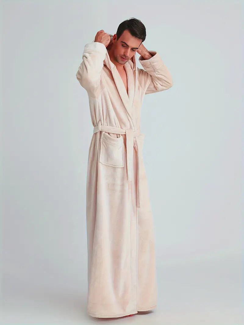 Peignoir à Capuche en Polaire Doux