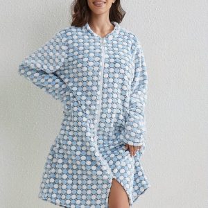 Peignoir Confortable Éponge