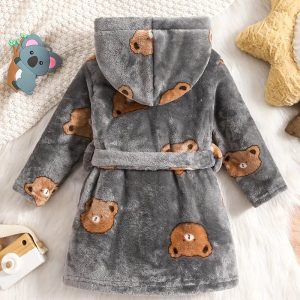Peignoir de Bain Enfant Ours Polaire