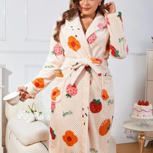 Peignoir Polaire Grande Taille