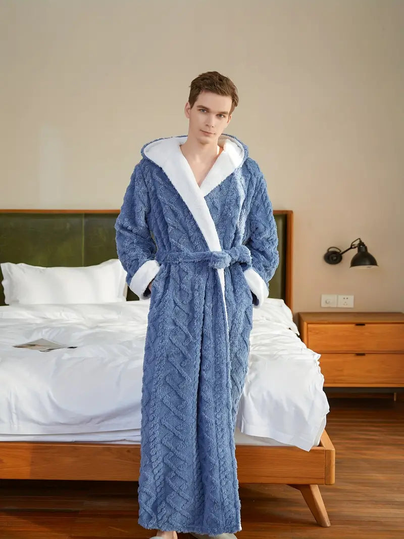 Peignoir à Capuche Épais Éponge – Image 5