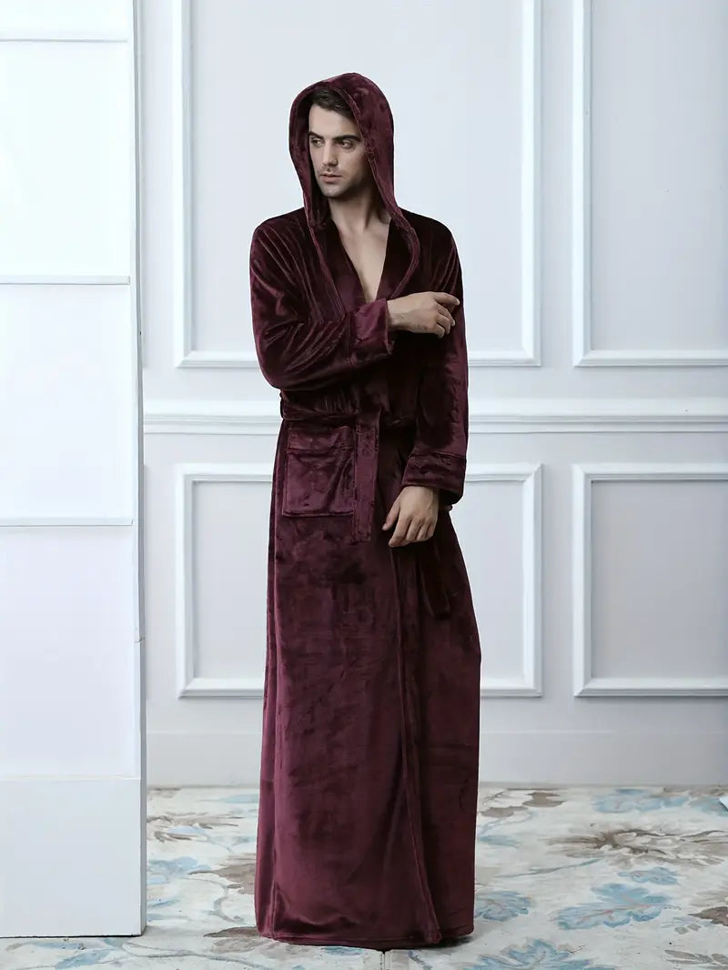 Peignoir à Capuche en Polaire Doux – Image 5