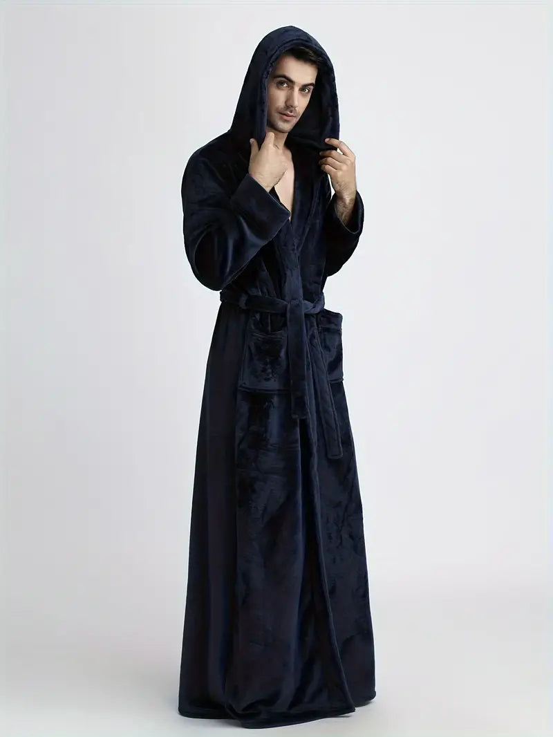 Peignoir à Capuche en Polaire Doux – Image 4