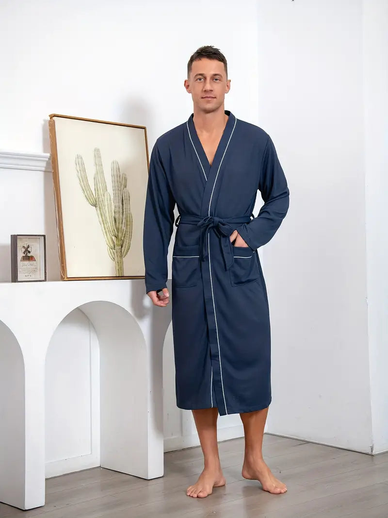 Peignoir de Bain Doux avec Poches – Image 3