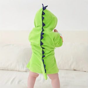 Cape de Bain pour Nourrissons Vert