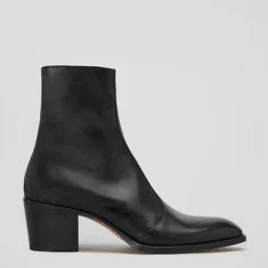 ROMAN 60 MM EN CUIR DE VEAU BLACK