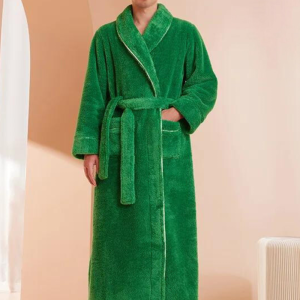 Peignoir Polaire pour Homme‎ Vert