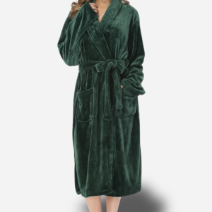 Peignoir de Bain Femme Vert