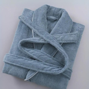 Peignoir Éponge Bleu Paon