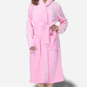 Peignoir de Bain Femme Rose