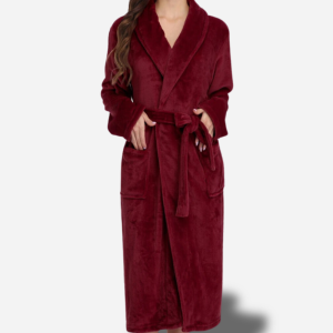 Peignoir de Bain Femme Rouge