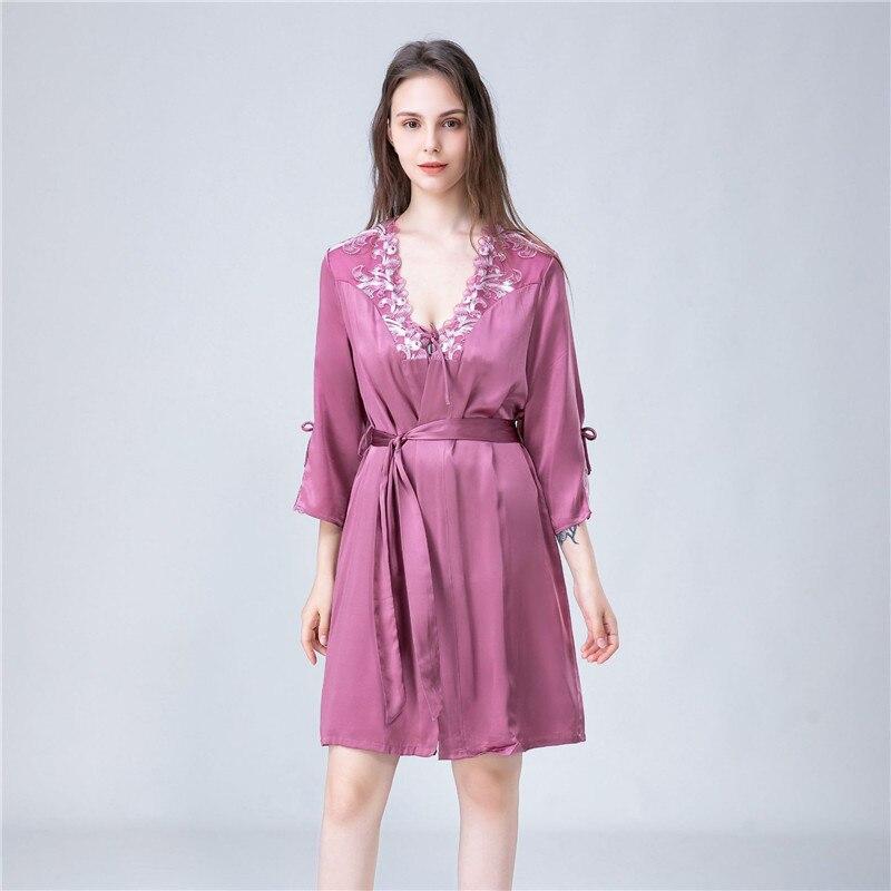 Ensemble Soie Violet – Image 3