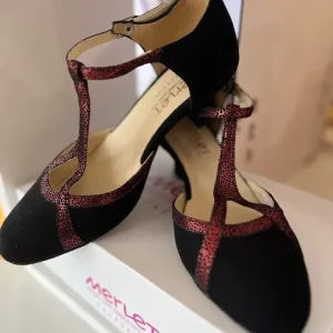 Betty13 1404-001, chaussures de danse « Merlet »
