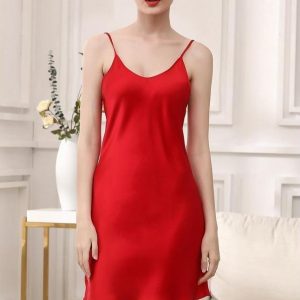 Kimono Soie Rouge (et nuisette)