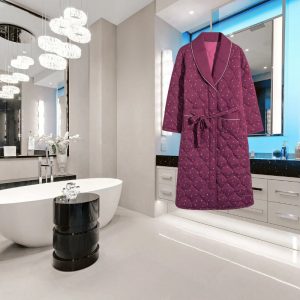 Peignoir Chaud Matelassé Femme