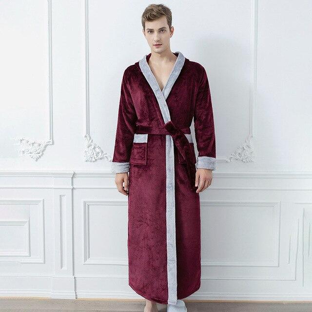 Peignoir De Bain Femme Bordeaux – Image 2