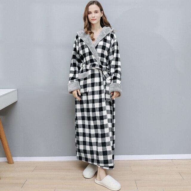 Peignoir De Bain Femme Capuche – Image 3