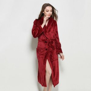 Peignoir De Bain Femme Velours