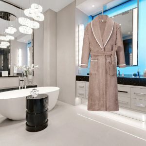 Veste Peignoir Éponge – Femme