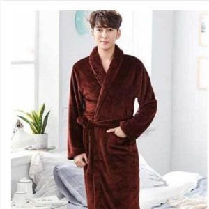 Peignoir soie Femme Chocolat