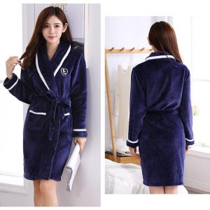 Peignoir Femme Court Polaire