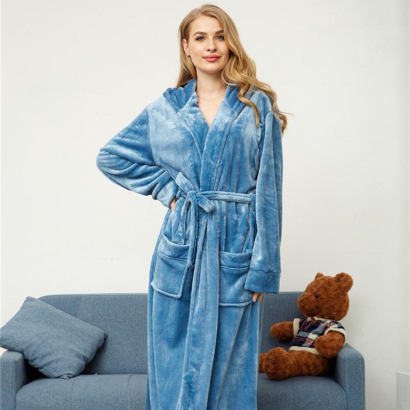 Peignoir Femme En Flanelle – Image 3