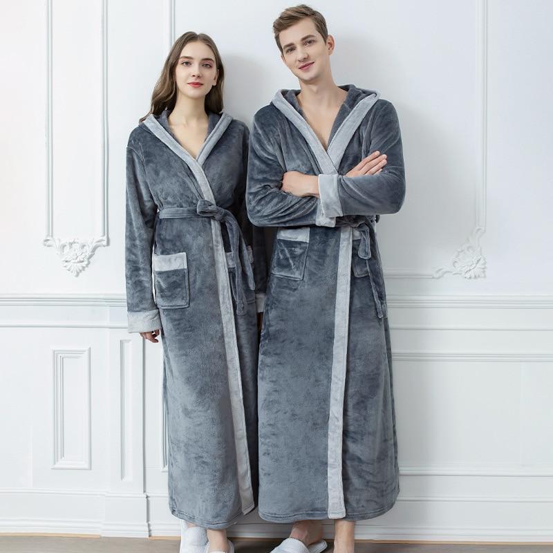 Peignoir Femme Gris Anthracite