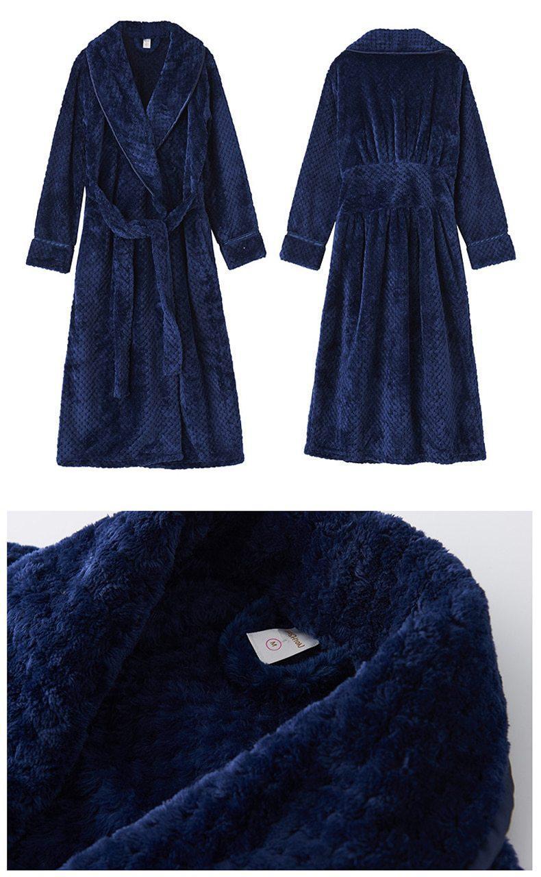 Peignoir Femme Long Et Chaud – Image 2