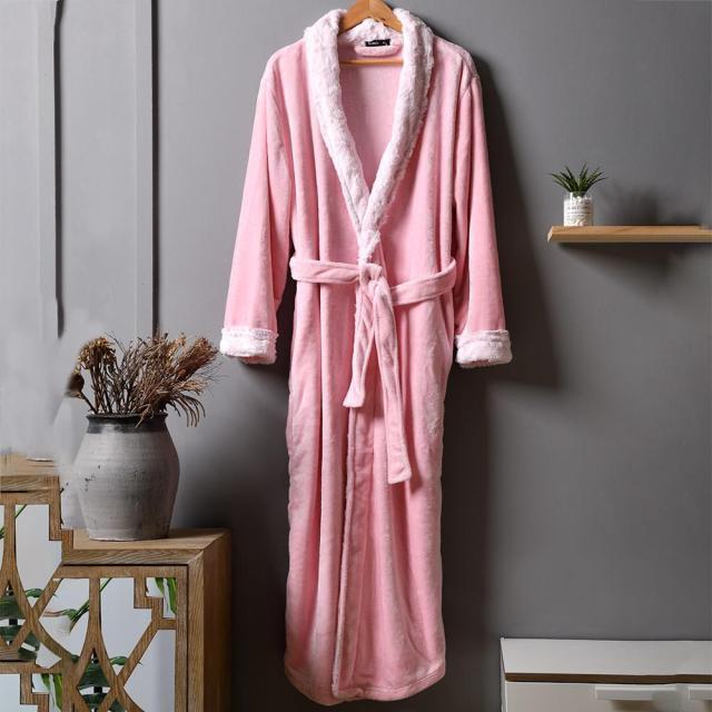Peignoir Femme Polaire Rose