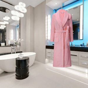 Veste Peignoir Femme – Rose