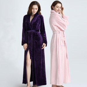 Peignoir Femme Rose Clair