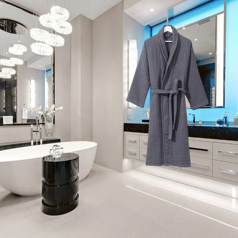 Veste Peignoir Gaufré Femme – Image 2