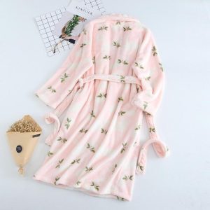 Peignoir soie Jeune Femme