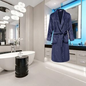 Veste Peignoir Plaid – Femme