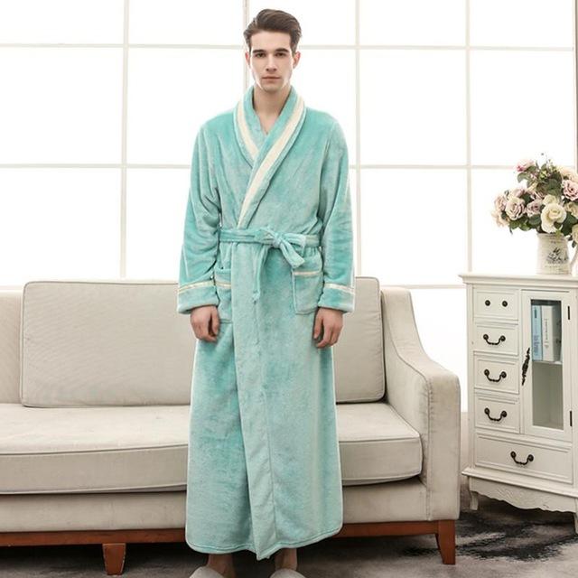 Peignoir soie Vert d’Eau