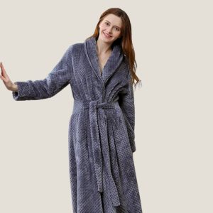 Veste Peignoir de bain gris