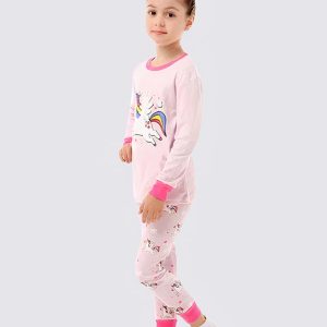 Pyjama Fille « Licorne Arc-en-Ciel »