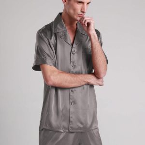 Pyjashort en Soie Luxueuse