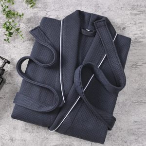 Veste Peignoir de Bain Noir