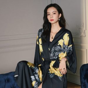 Le Peignoir Kimono Fleuri