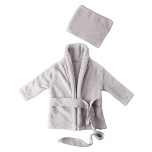 Veste Peignoir Gris Enfant