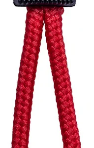 Reissverschlussanhänger-Set rot