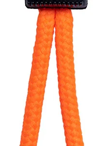 Reissverschlussanhänger-Set orange